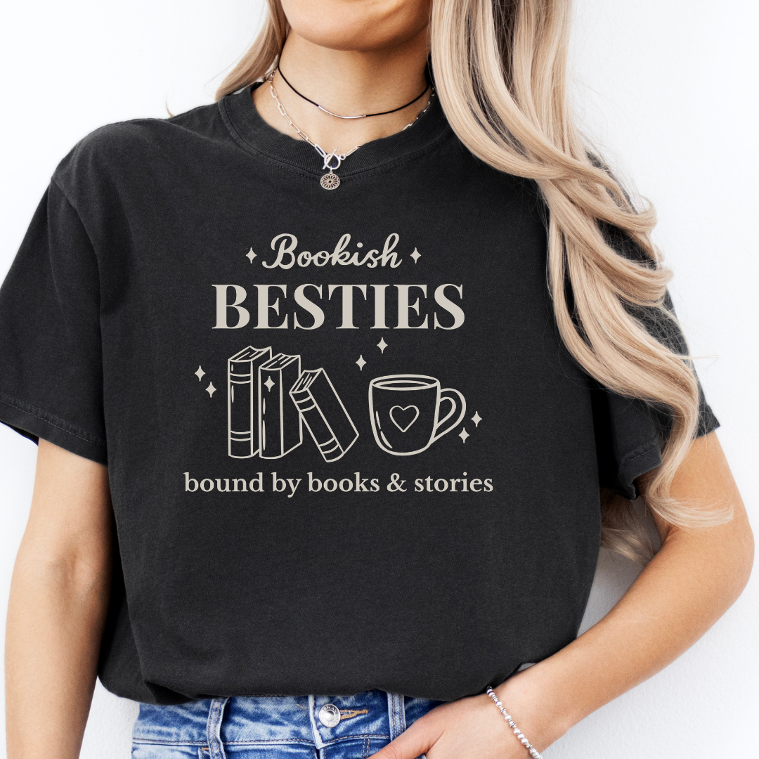 T-Shirt Bookish Besties - Bookish Freundschafts Shirt