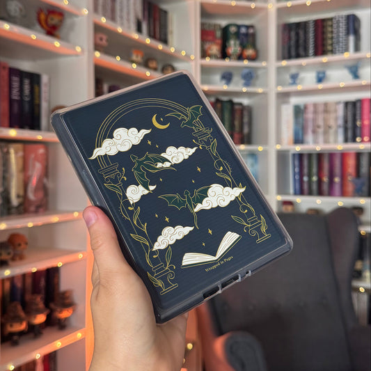 B WARE - Magnetische E-Reader Hülle "Dragons"