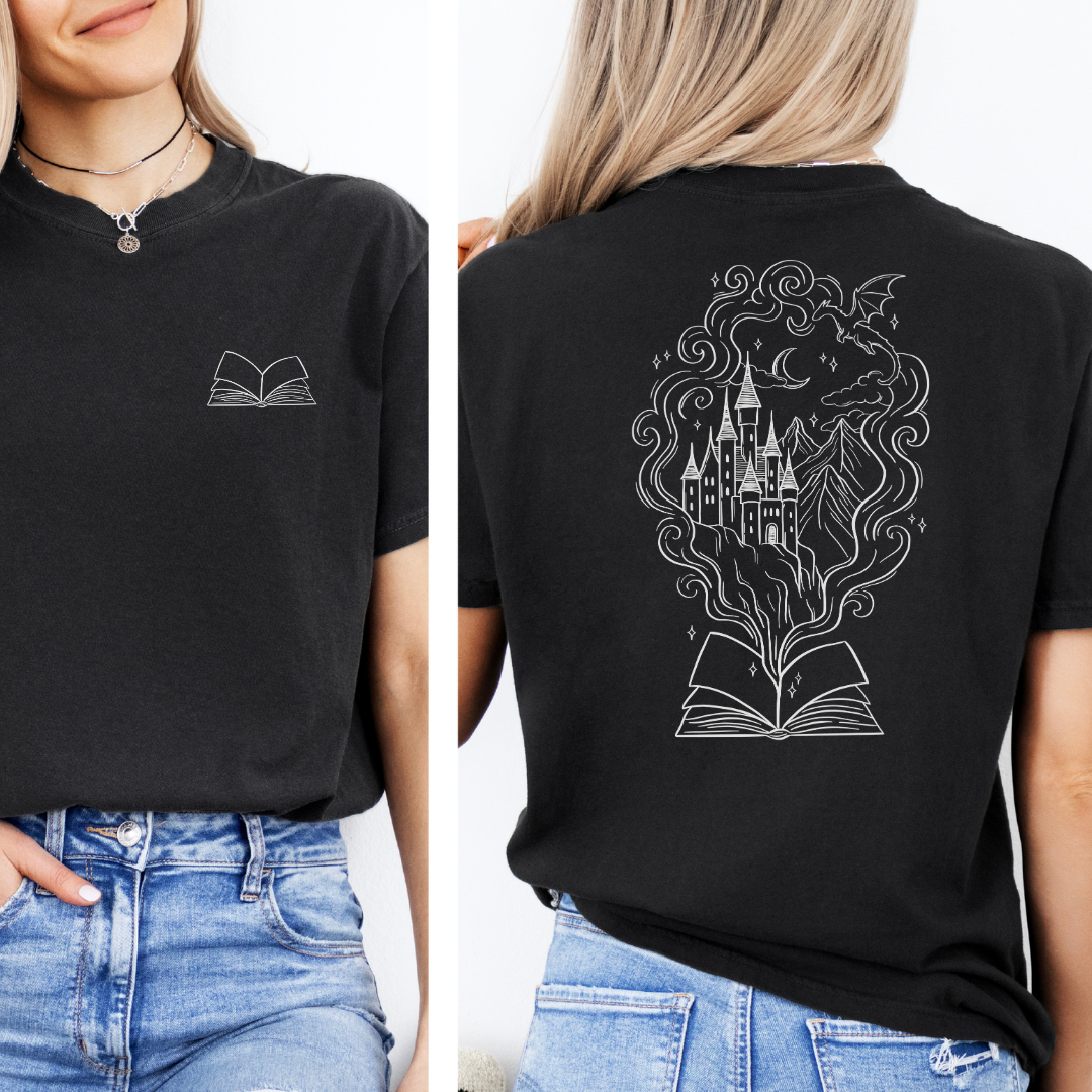 Premium T-Shirt | Bookish Magic | Druck | Bookish T-Shirt