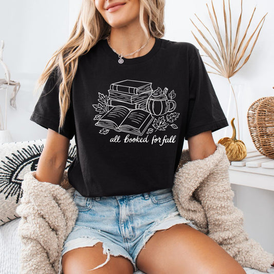 T-Shirt | Booked for Fall | Druck | Bookish Autumn