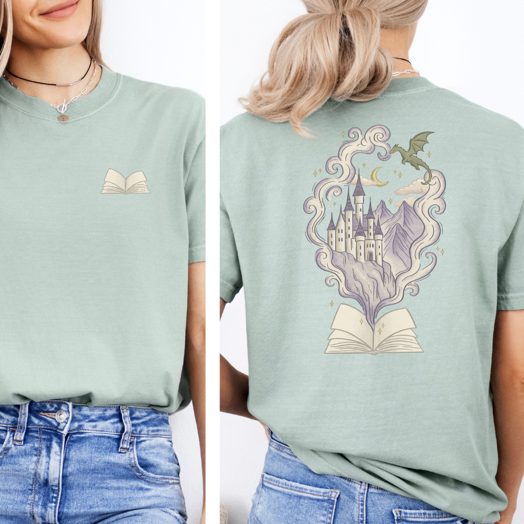 Premium T-Shirt | Bookish Magic | Druck | Bookish T-Shirt