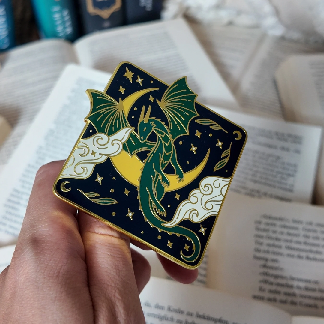 Grip "Moon Dragon" - Kindle / Phone Grip