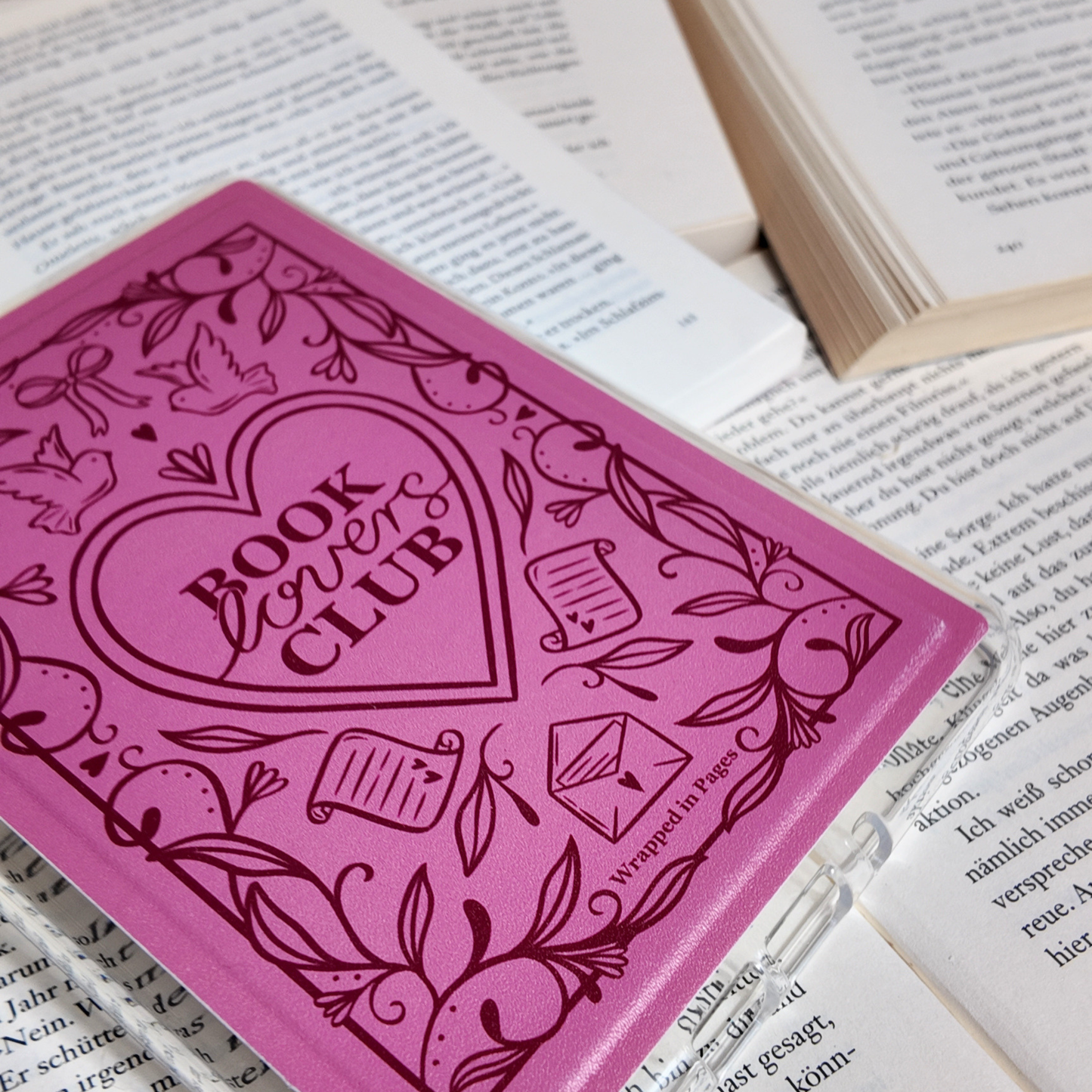 Magnetische E-Reader Hülle "Book Lovers Club"