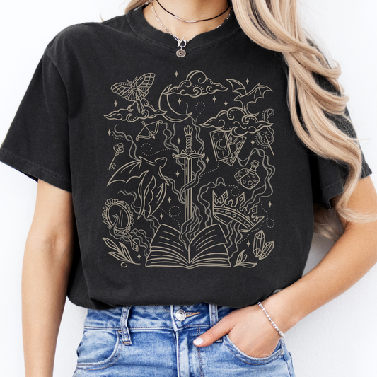 T-Shirt Fantasy - Bookish Shirt