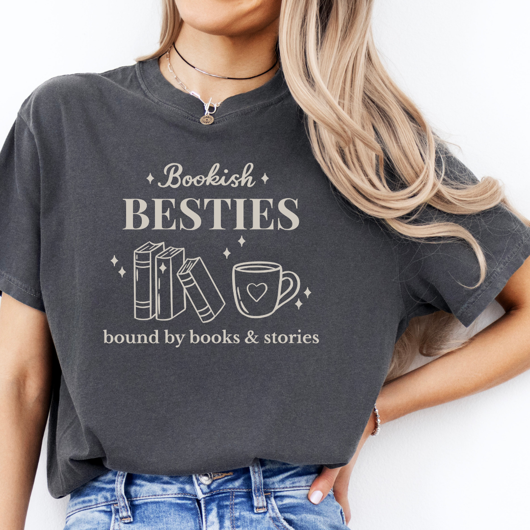T-Shirt Bookish Besties - Bookish Freundschafts Shirt