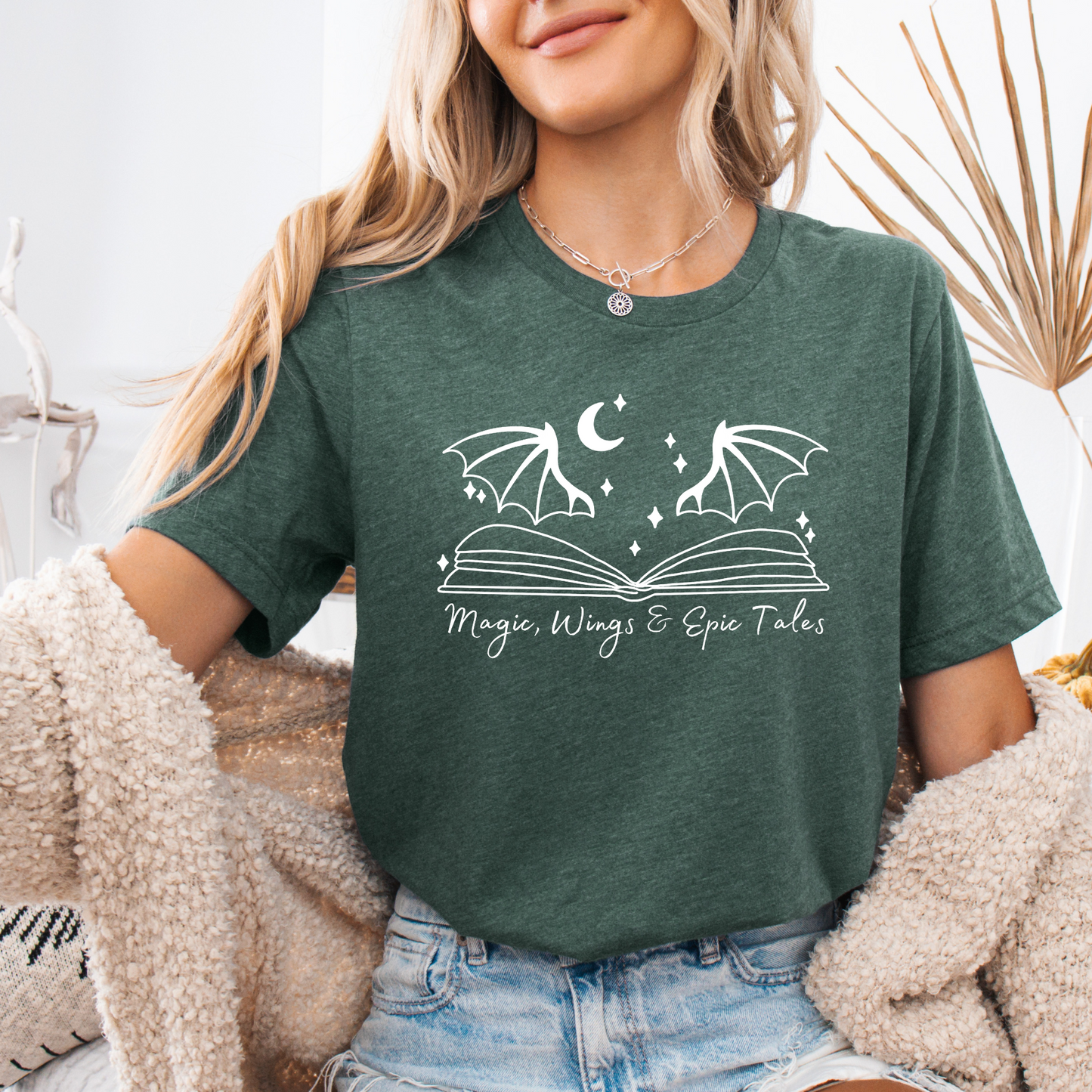 T-Shirt | Magic, Wings & Tales | Druck | Bookish T-Shirt