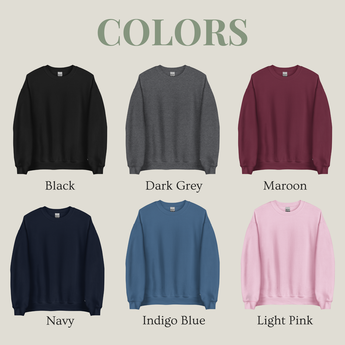 Sweatshirt | All I need: Books & Coffee | Druck I Bookish Sweatshirt