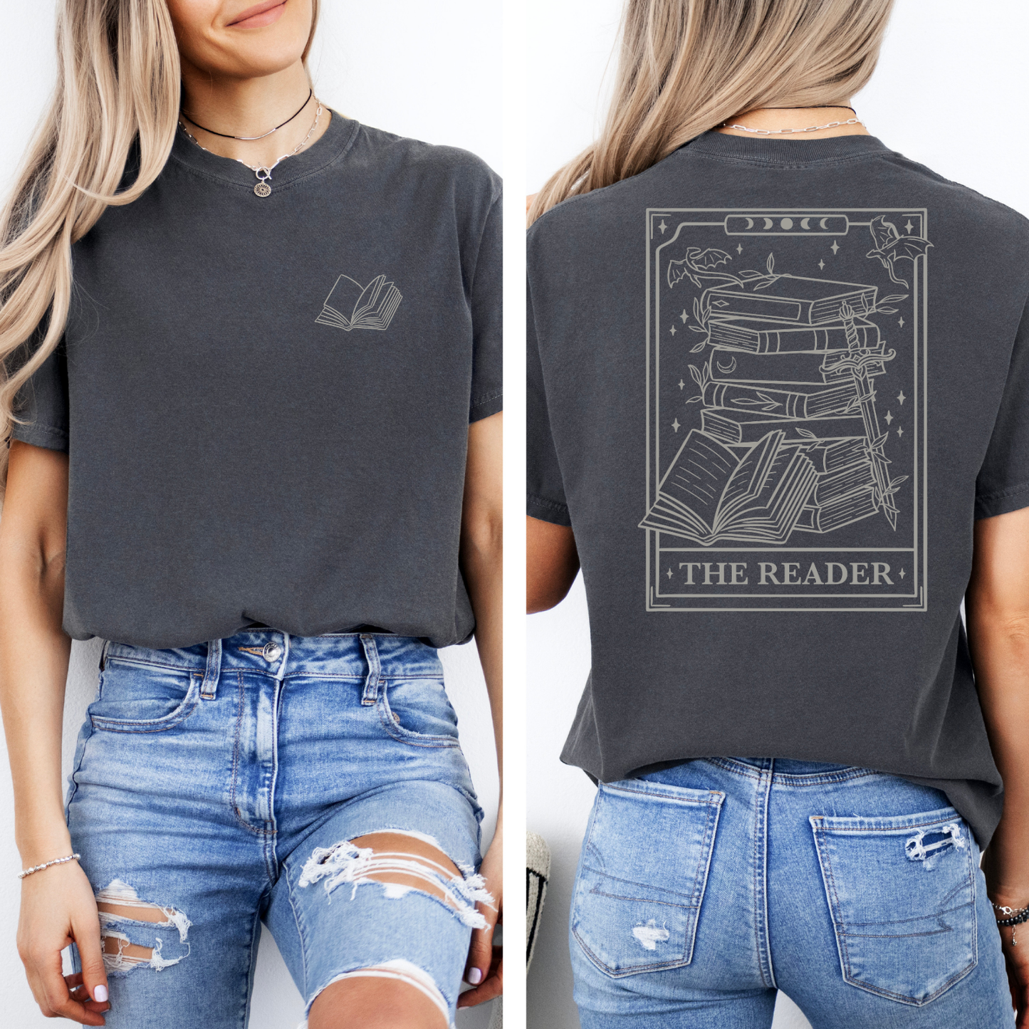 T-Shirt Tarot Reader - Bookish Fantasy Shirt