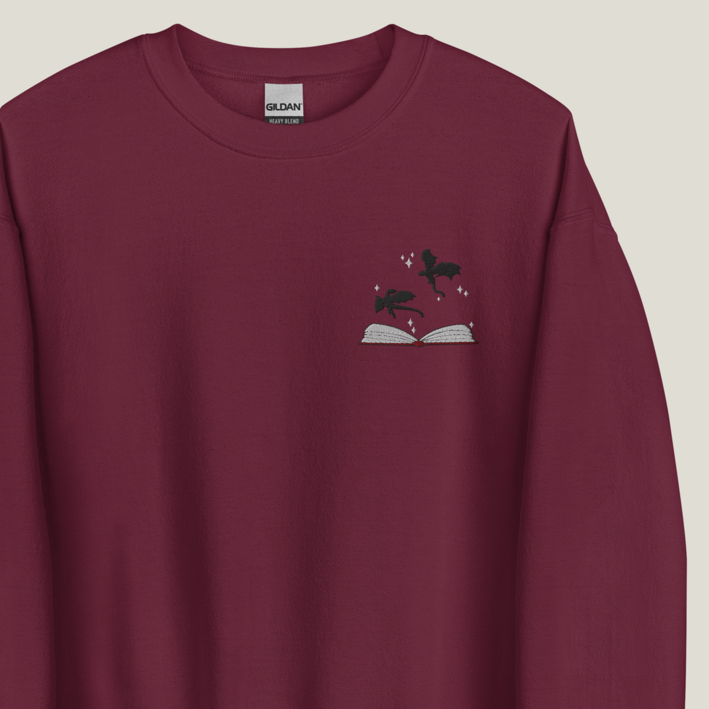 Sweatshirt | Bookish Dragons | bestickt