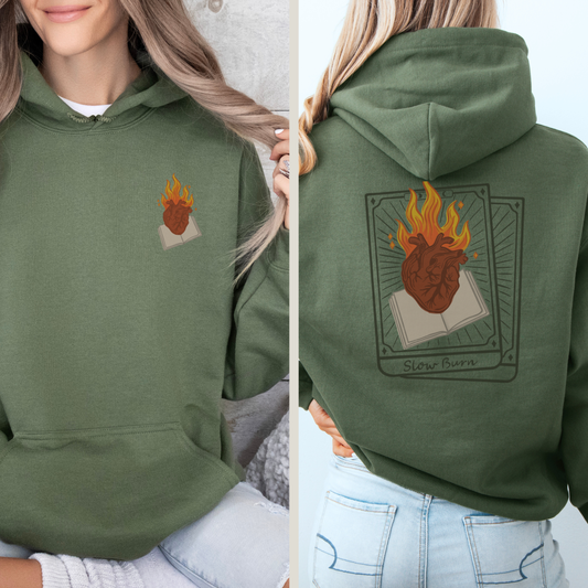 Hoodie | Slow Burn Tarot | Druck Color Edition | Bookish Hoodie