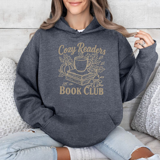 Hoodie | Cozy Readers Book Club | Druck | Bookish Autumn