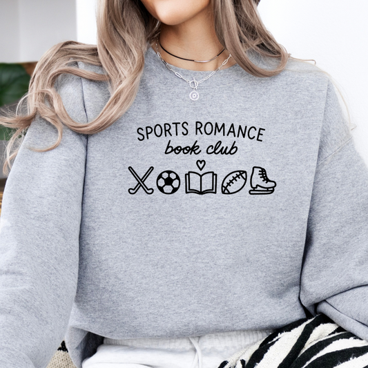 Sweatshirt | Sports Romance Book Club | bestickt | Bookish Sweatshirt
