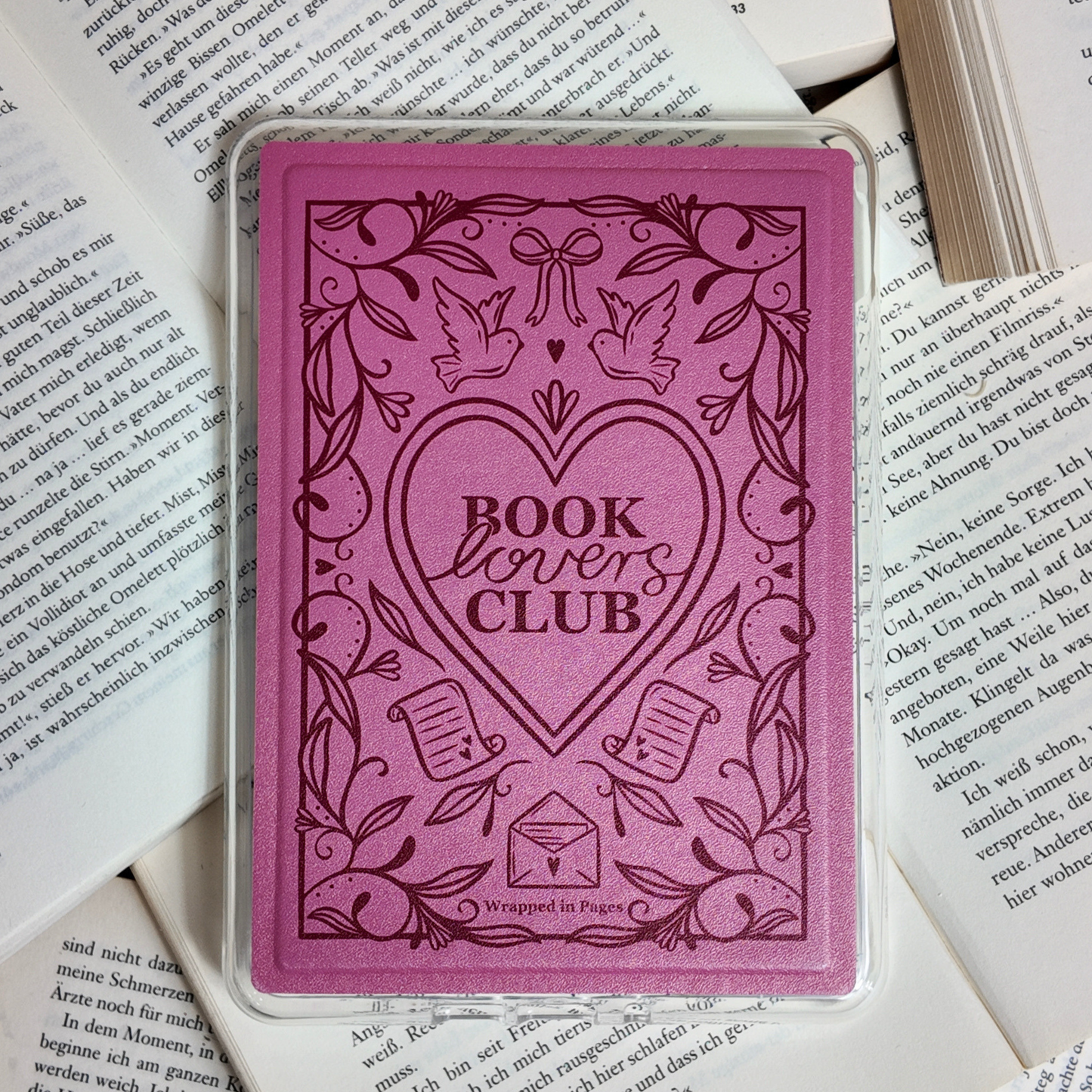 Magnetische E-Reader Hülle "Book Lovers Club"