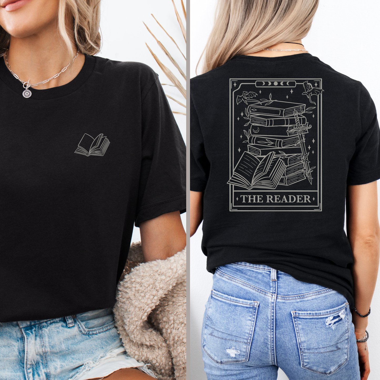 T-Shirt Reader Tarot - Bookish T-Shirt