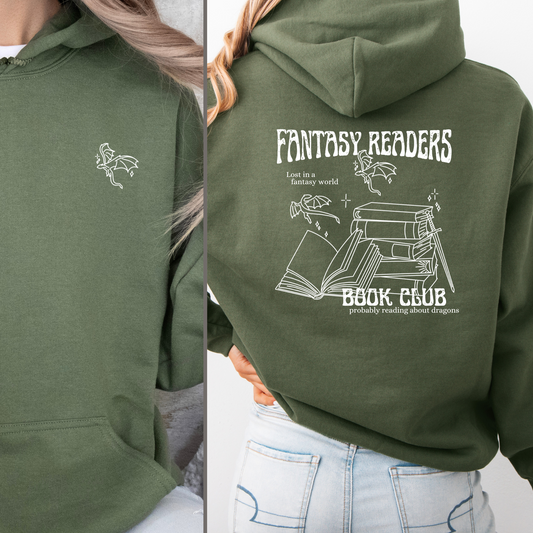 Hoodie | Fantasy Book Club | Druck | Bookish Sweatshirt