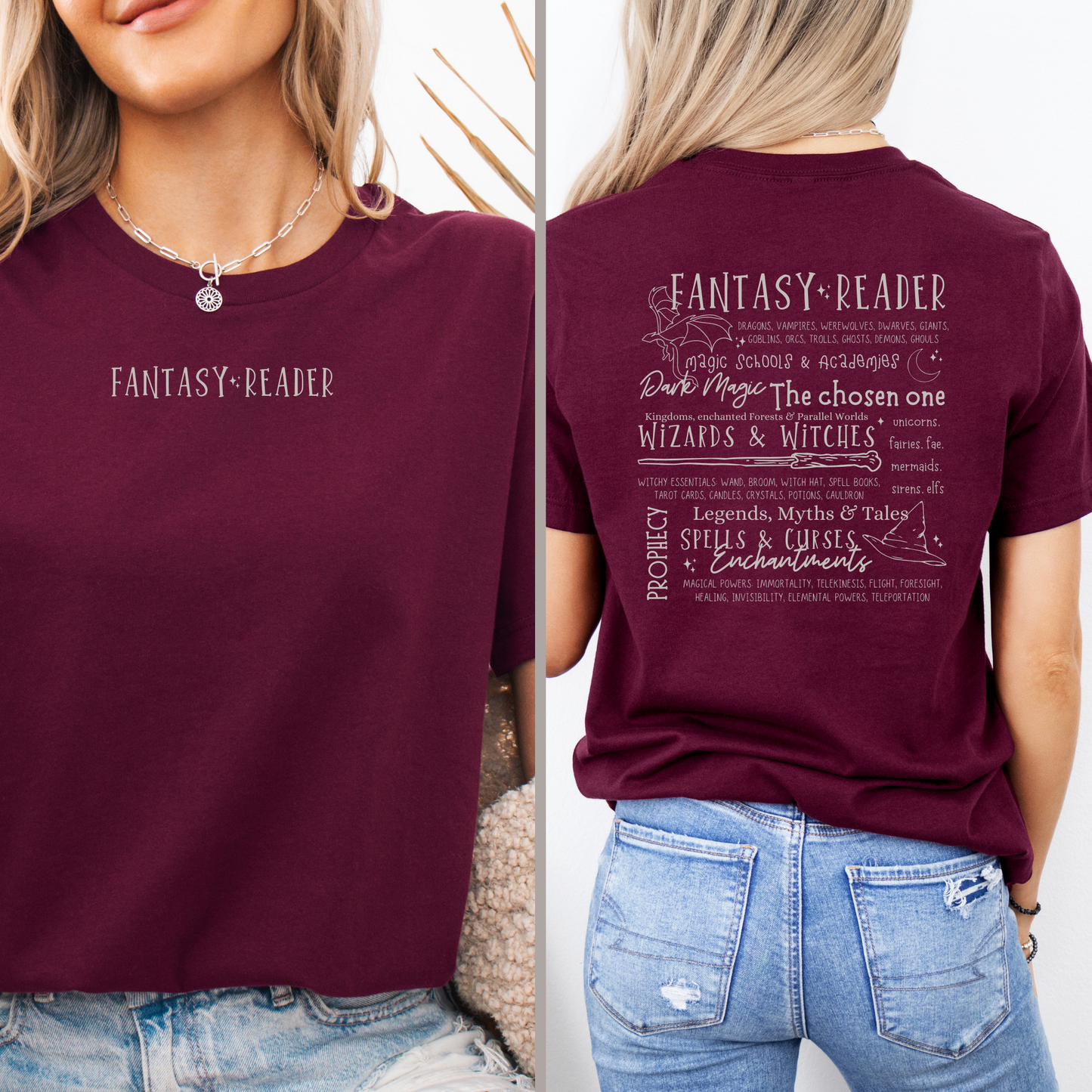 T-Shirt | Fantasy Reader I Druck I Bookish T-Shirt