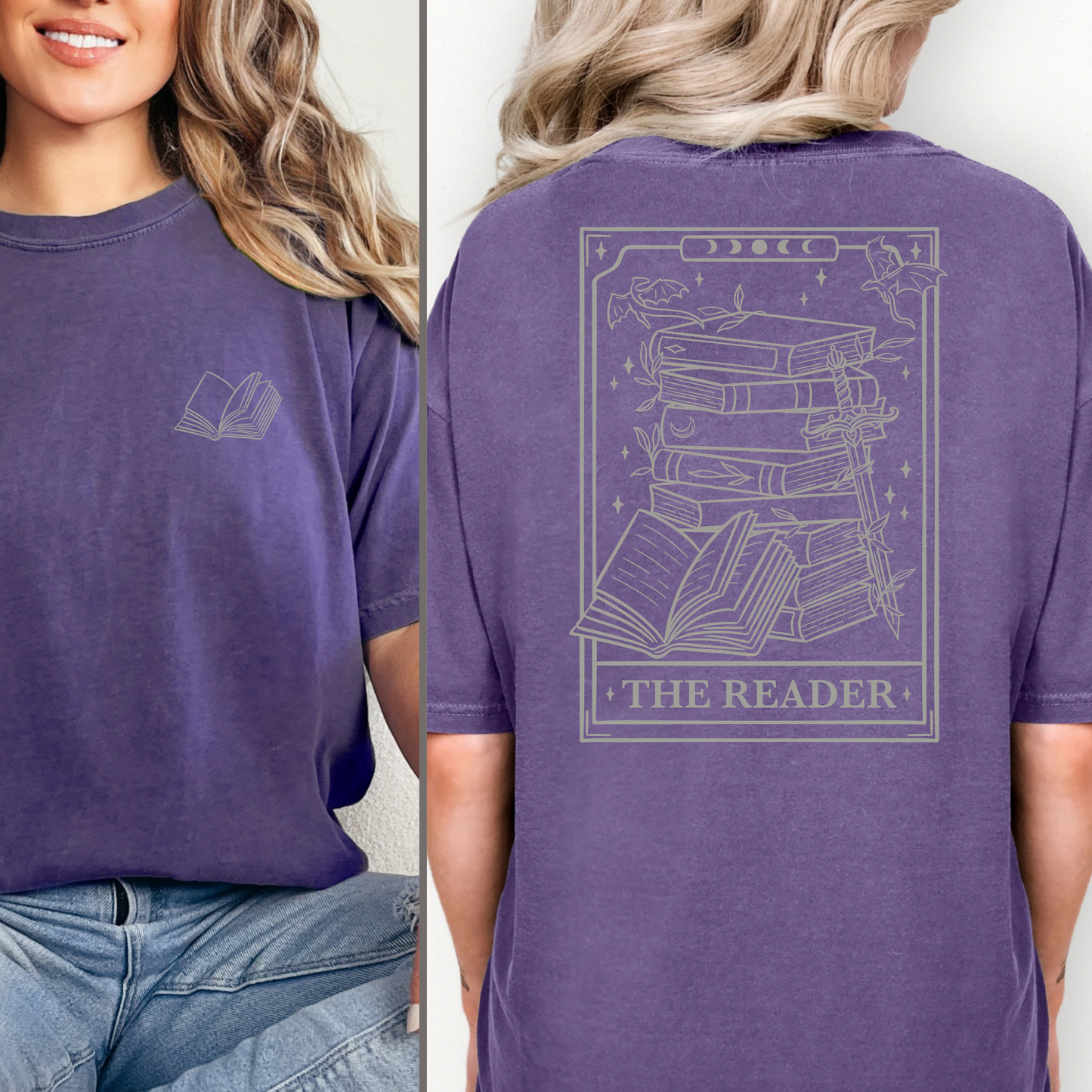 T-Shirt Tarot Reader - Bookish Fantasy Shirt