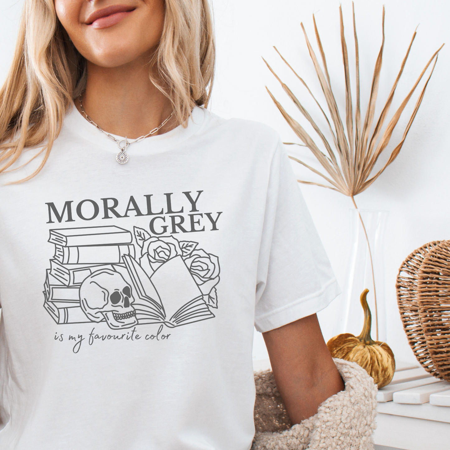 T-Shirt | Morally Grey | Druck | Bookish T-Shirt