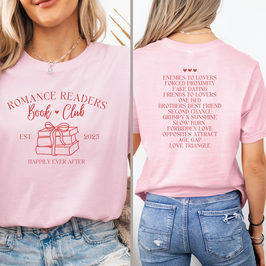 T-Shirt | Romance Reader | Druck | Bookish T-Shirt