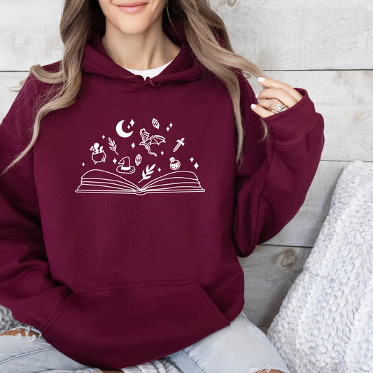 Hoodie | Buchwelten | Druck | Bookish Hoodie