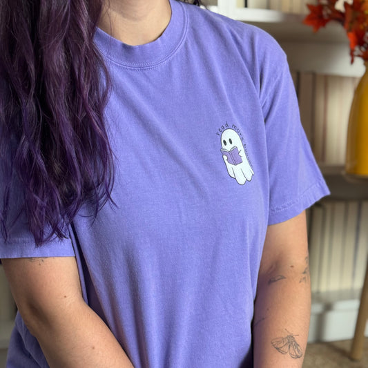Premium T-Shirt | Read more booooks | Druck | Bookish Halloween