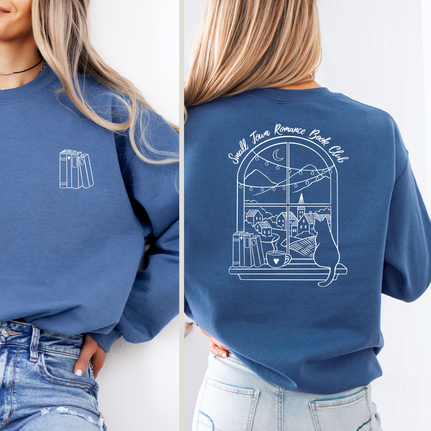 Sweatshirt | Small Town Romance | Druck | Bookish Sweatshirt