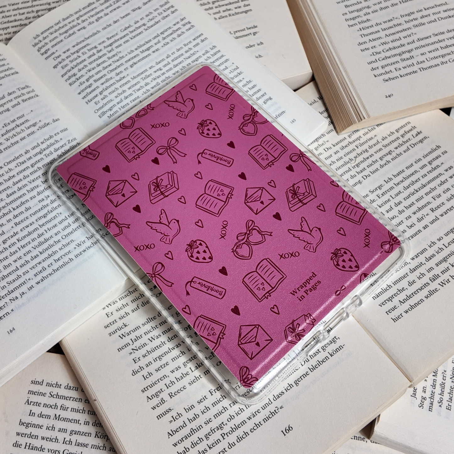 Magnetische E-Reader Hülle "Romance"