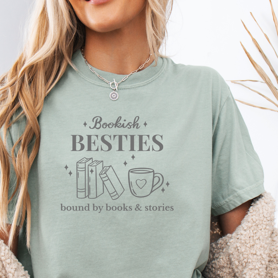 T-Shirt Bookish Besties - Bookish Freundschafts Shirt