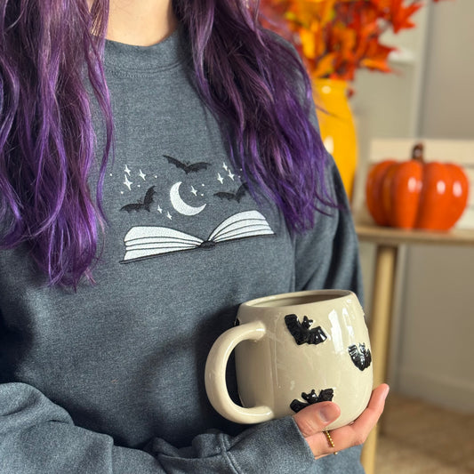 Sweatshirt | Bookish Halloween | bestickt