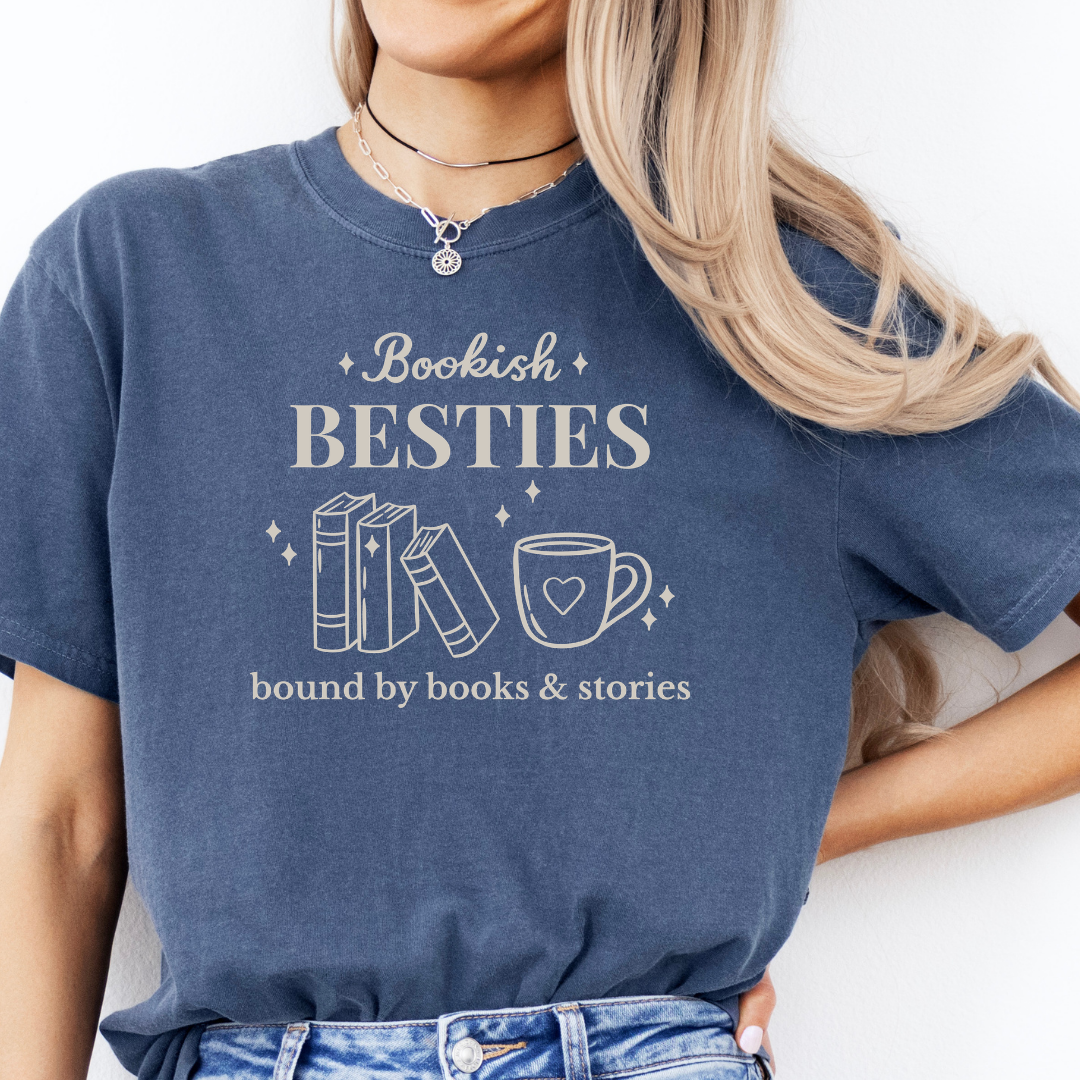 T-Shirt Bookish Besties - Bookish Freundschafts Shirt