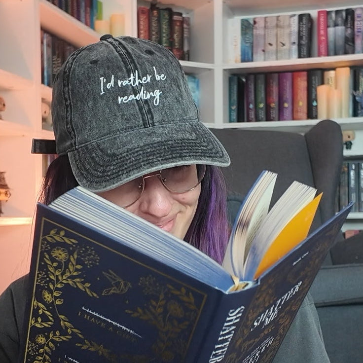 Bookish Cap Rather be Reading
