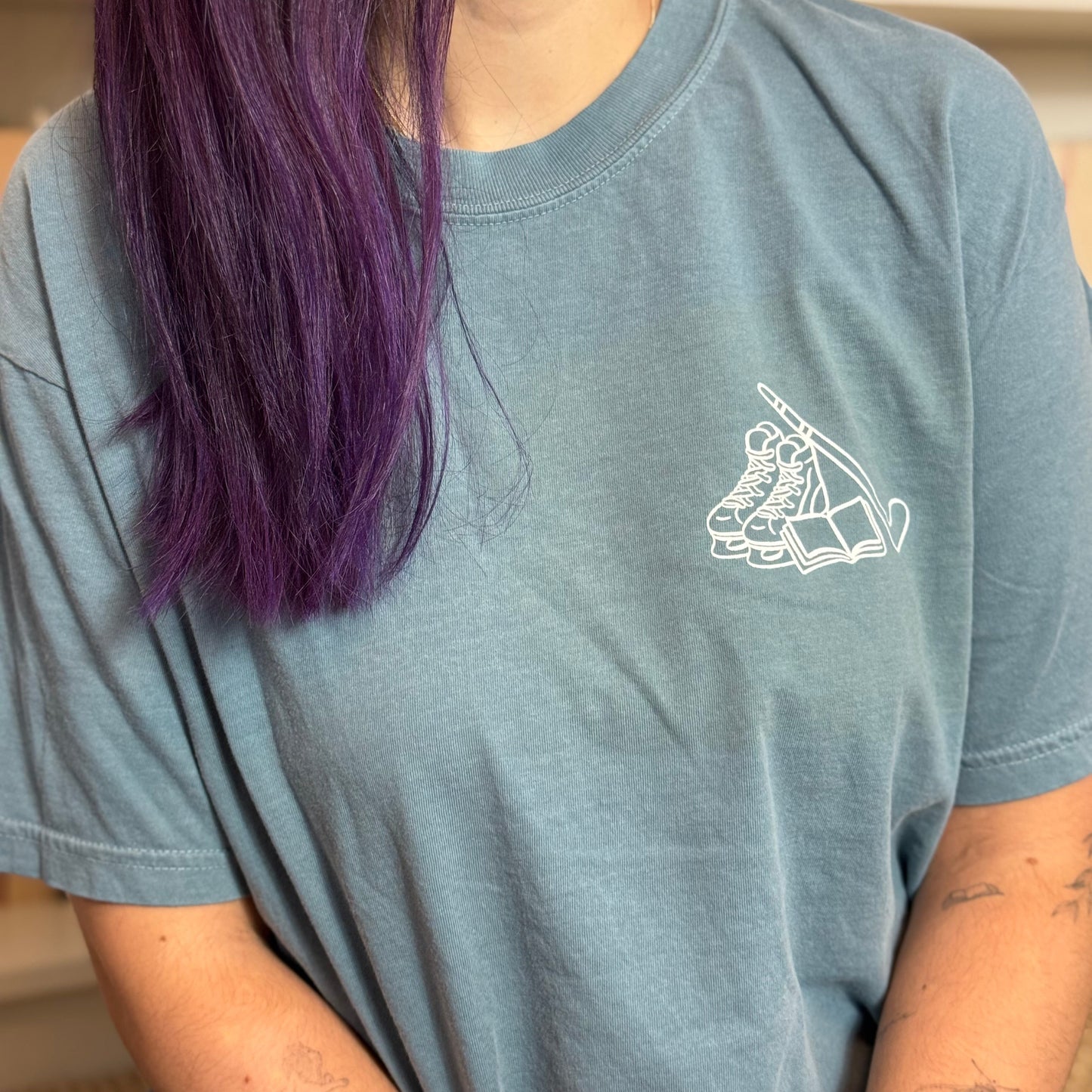 Premium T-Shirt | Ice Hockey Book Club | Druck | Bookish T-Shirt