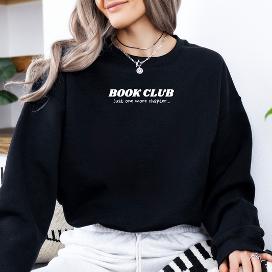 Sweatshirt | Book Club | bestickt | Bookish Sweatshirt