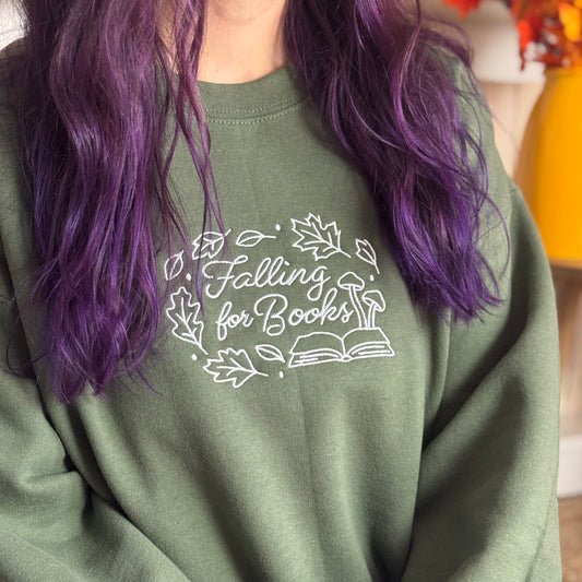 Sweatshirt | Bookish Fall | bestickt | Bookish Autumn