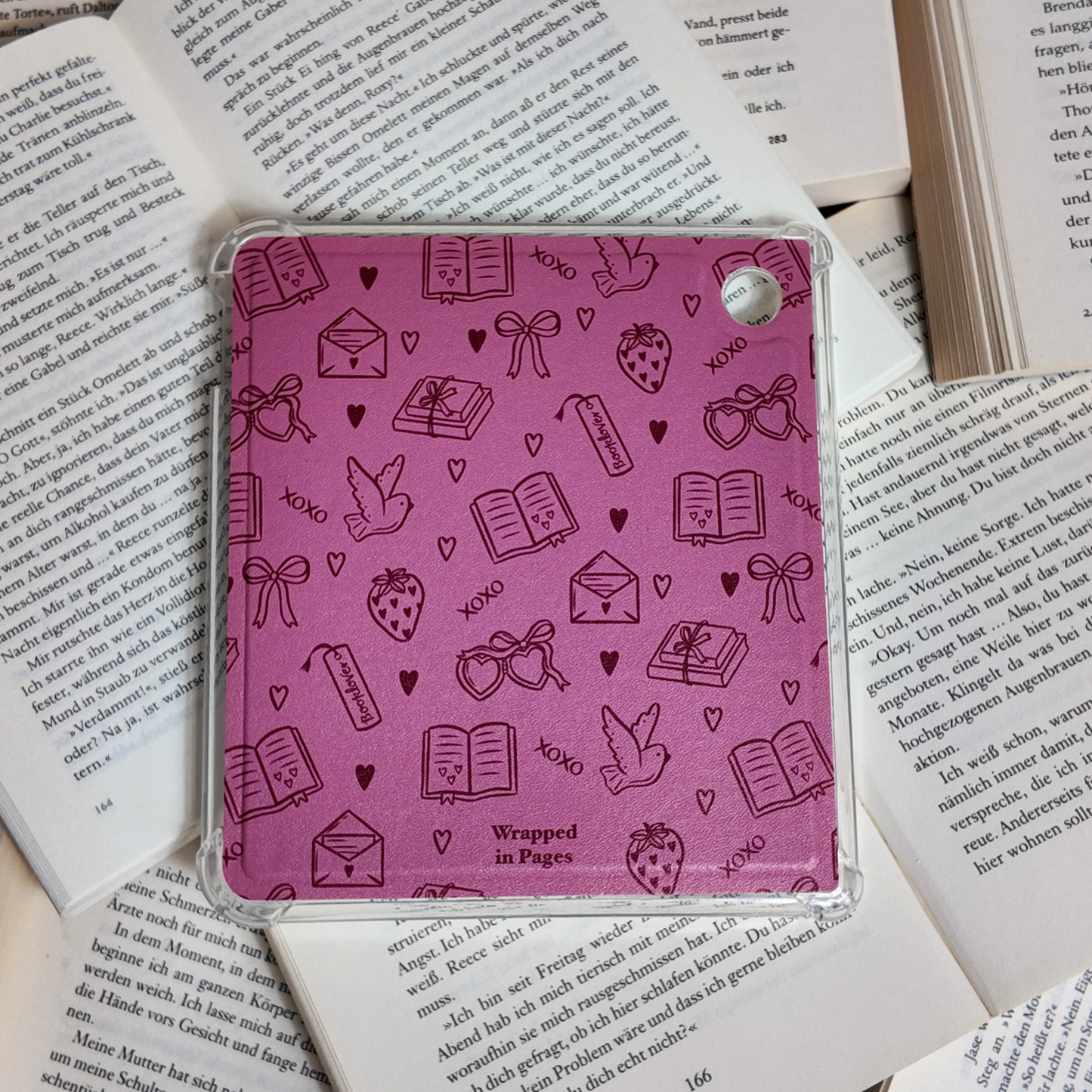 Magnetische E-Reader Hülle "Romance"