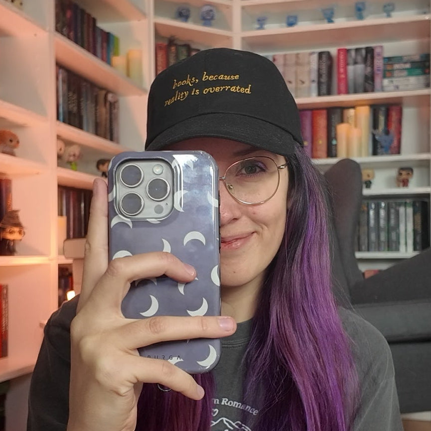 Bookish Cap getragen frontal