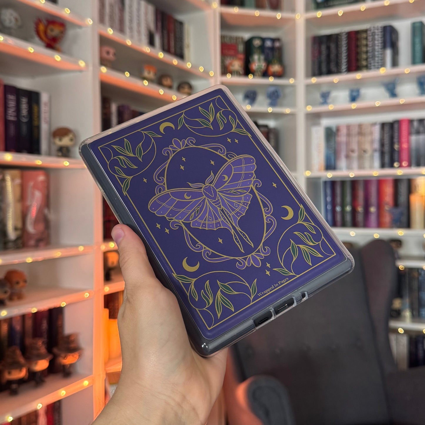 Magnetische E-Reader Hülle "Moth"