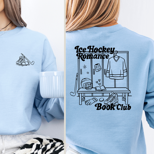 Sweatshirt | Ice Hockey Book Club | Druck | Bookish Sweatshirt