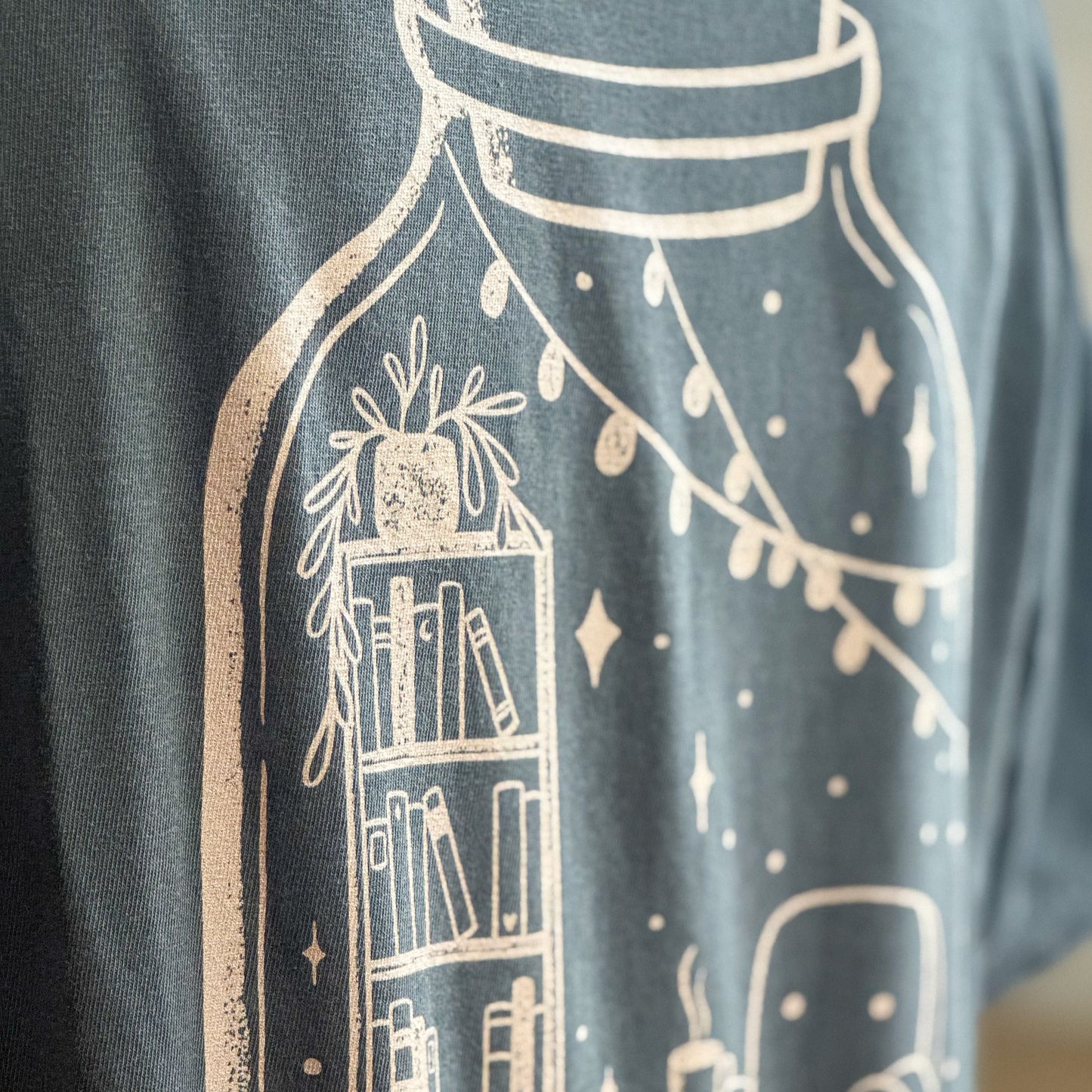 Premium T-Shirt | Reading Jar | Druck | Bookish T-Shirt