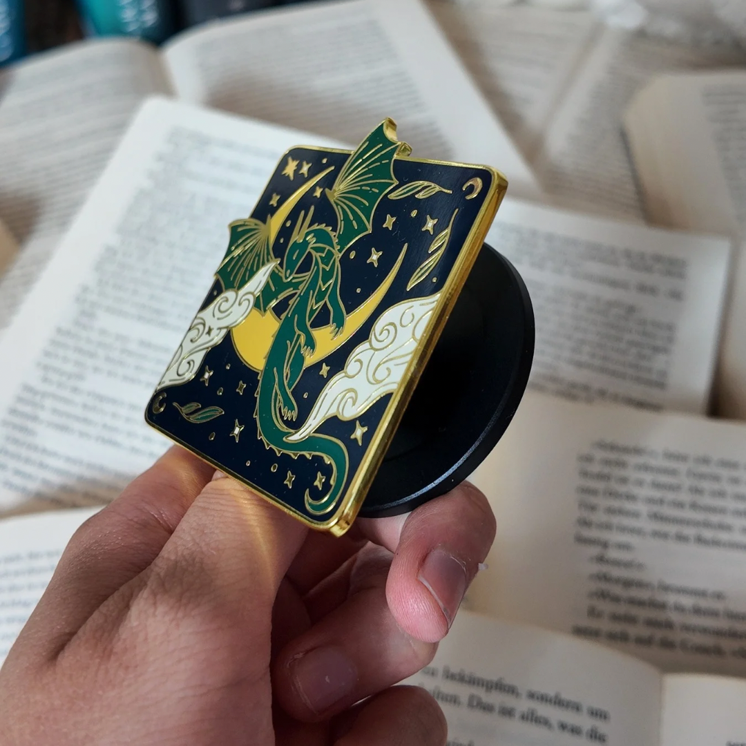 Grip "Moon Dragon" - Kindle / Phone Grip