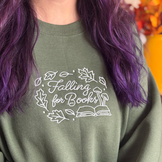 Sweatshirt | Bookish Fall | bestickt | Bookish Autumn
