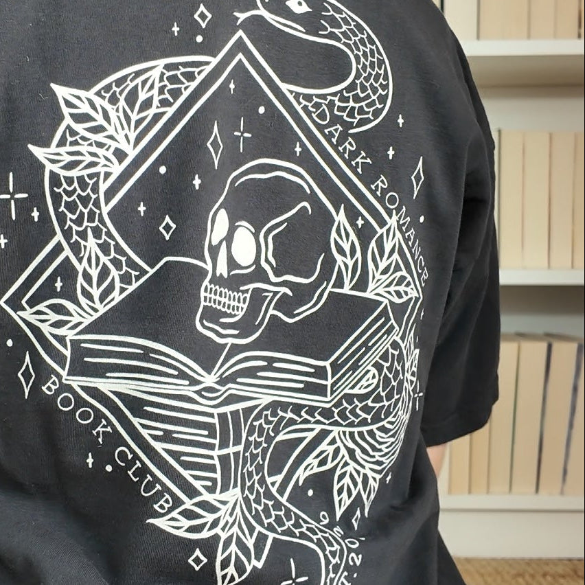 Dark Romance T-Shirt. Buch Merch für Dark Romance Leser. 