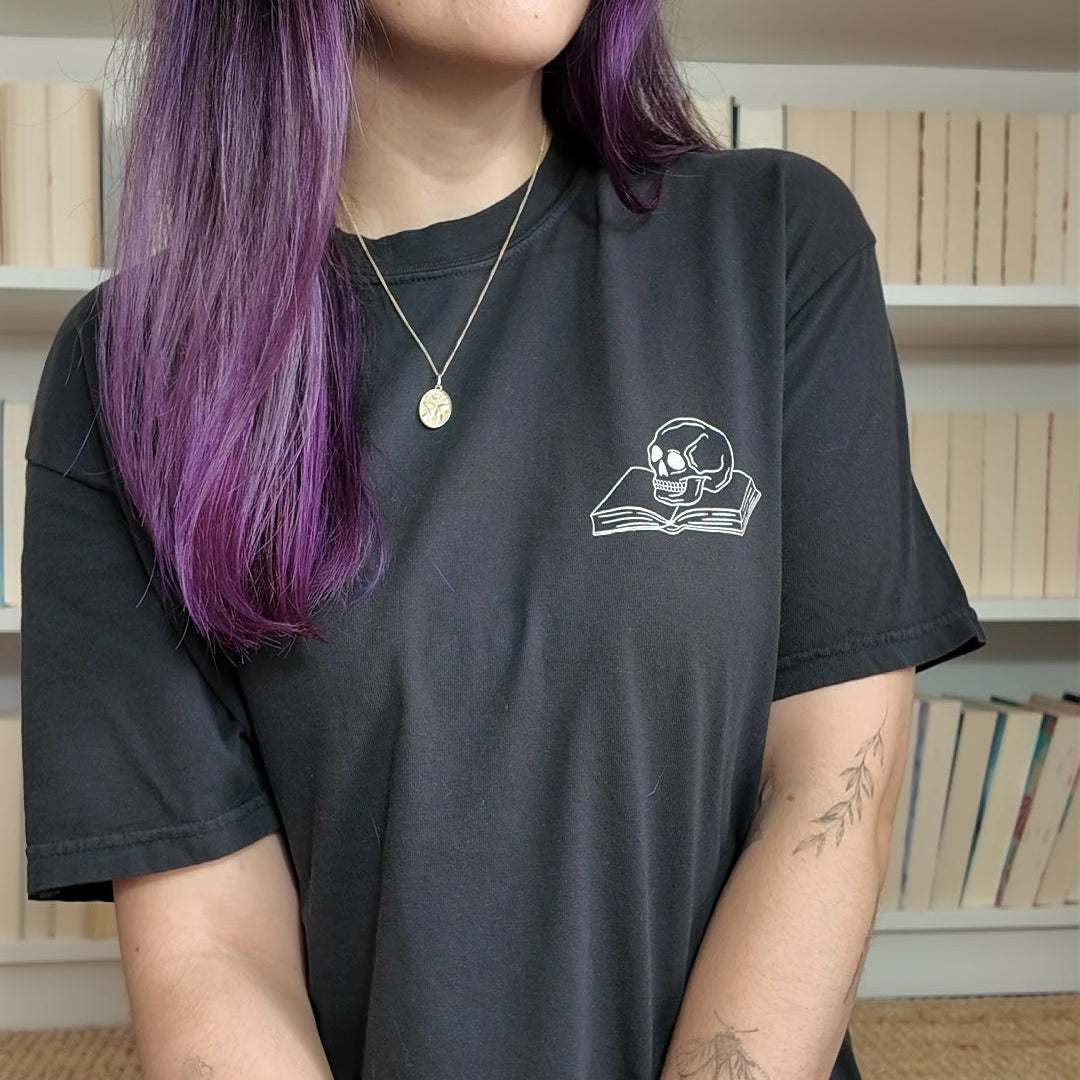 Dark Romance T-Shirt. Buch Merch für Dark Romance Leser. 