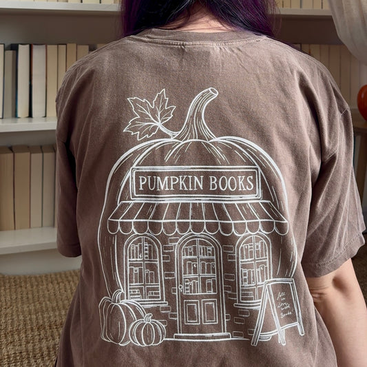 Premium T-Shirt | Pumpkin Bookstore | Druck | Bookish Autumn