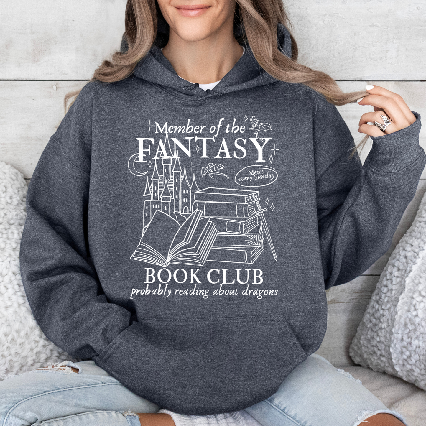 Hoodie | Fantasy Book Club | Druck