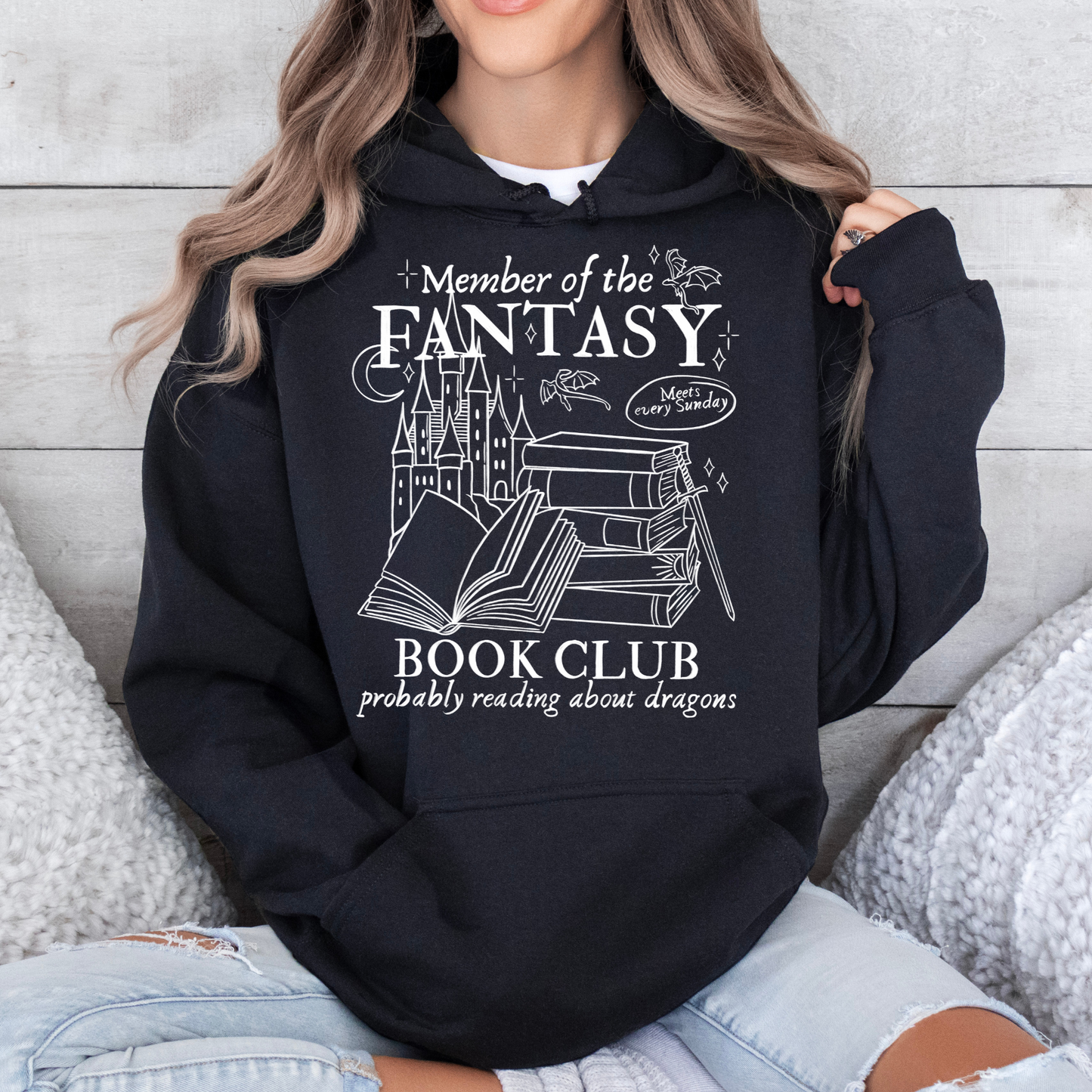 Hoodie | Fantasy Book Club | Druck