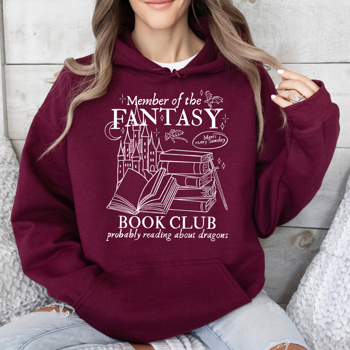 Hoodie | Fantasy Book Club | Druck