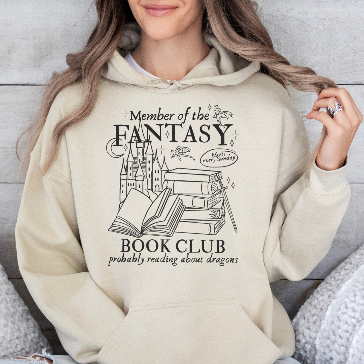 Hoodie | Fantasy Book Club | Druck