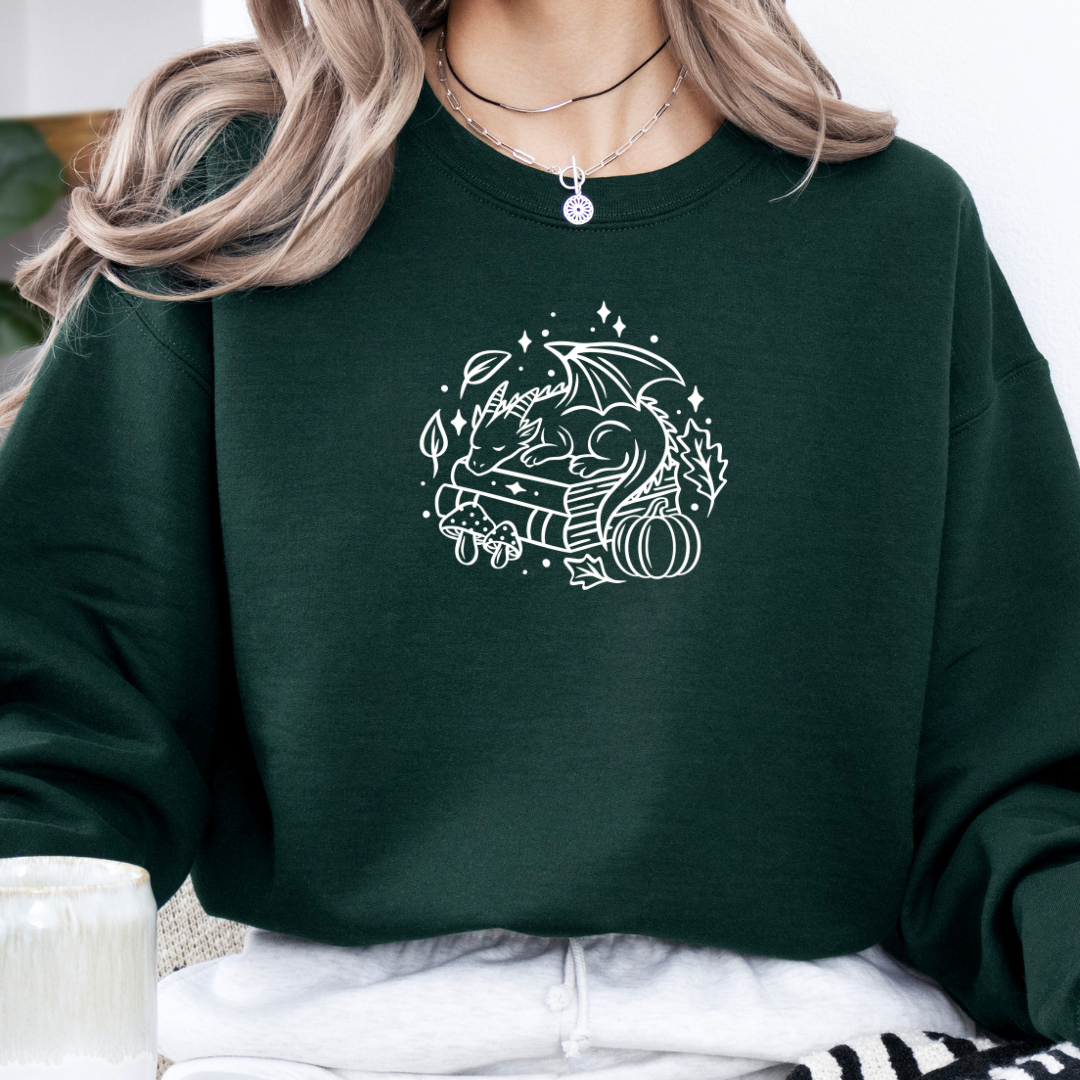 Bookish Sweatshirt - Autumn Dragon mit Stick