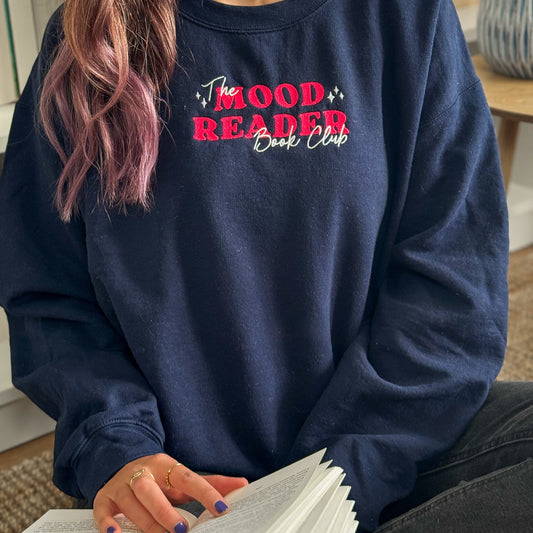 Sweatshirt | Mood Reader | bestickt | Bookish Sweatshirt